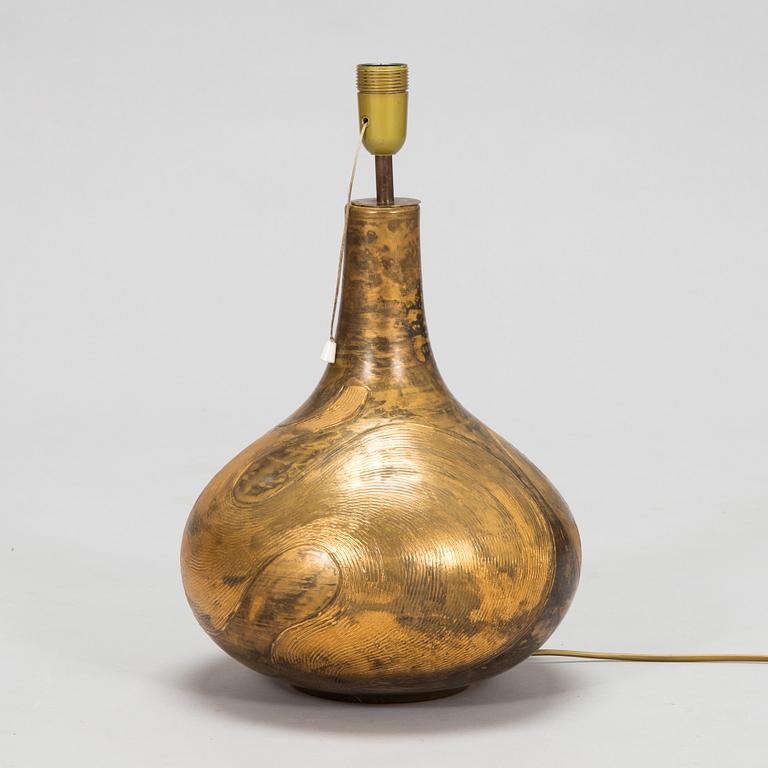 Kauko Forsvik, pöytävalaisin, Savitorppa, signeerattu KAGE, Finland 1970-80-luku.