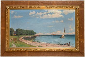 Erik Abrahamsson, oil on canvas, signed.