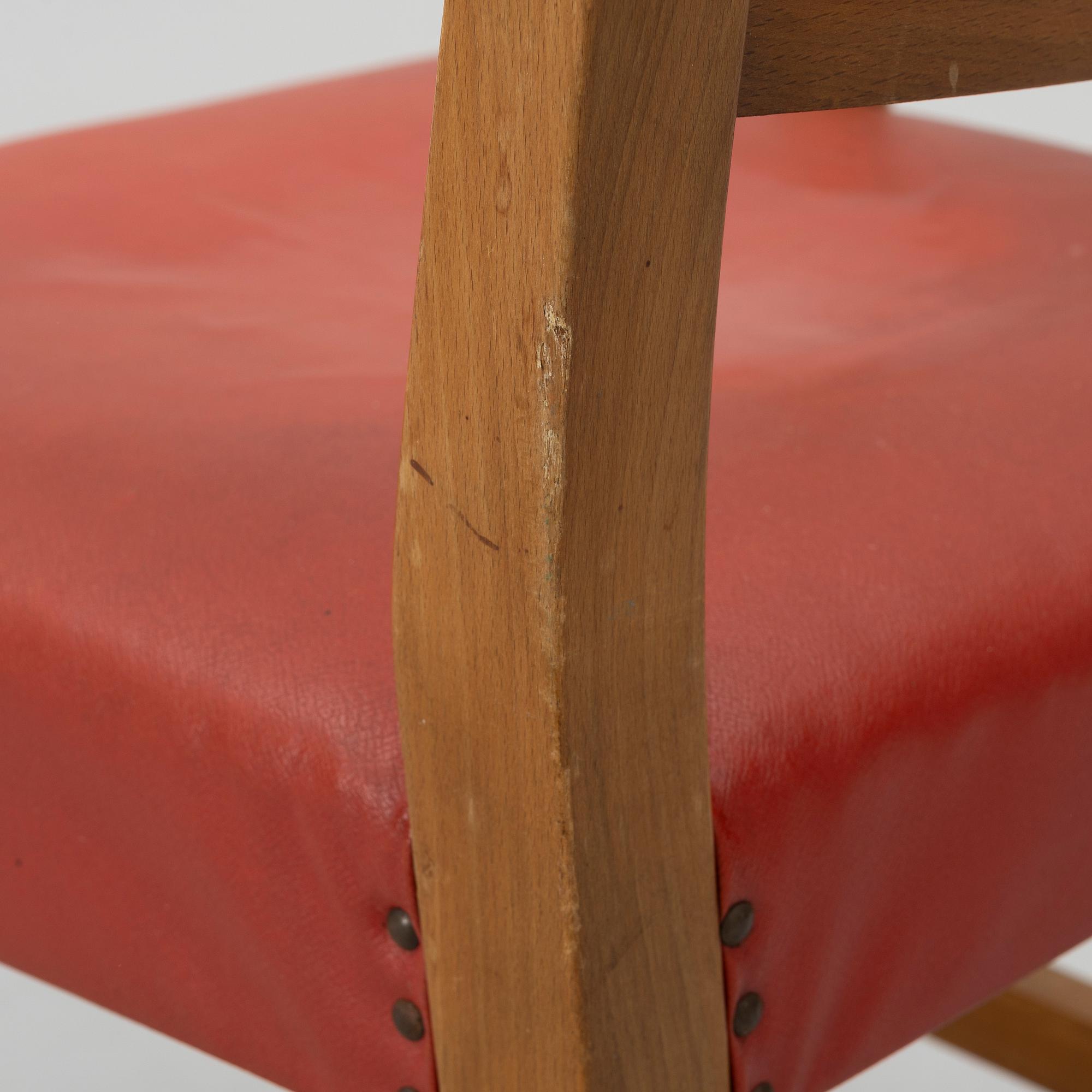 Josef Frank, a model B2163 armchair, Svenskt Tenn.