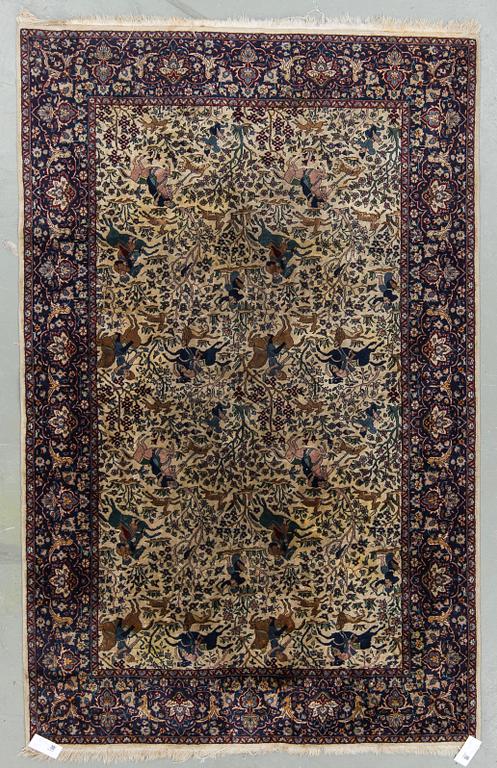 MATTA, Täbris, figural, sannolikt old. Ca 220x138 cm.