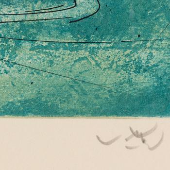 ROBERTO MATTA, akvatintetsning, signerad och numrerad 87/100 med blyerts.