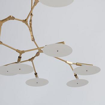 Lindsey Adelman, a ceiling lamp, 'Branching Disc', BD.11.01", Studio Lindsey Adelman, Los Angeles, USA, 2016.