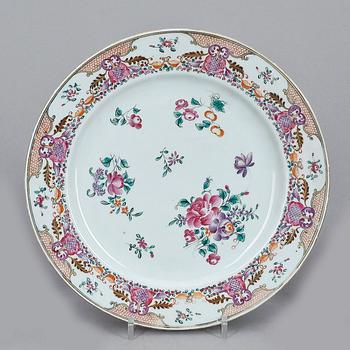 FAT, porslin, Qing dynastin, Qianlong (1736-95).