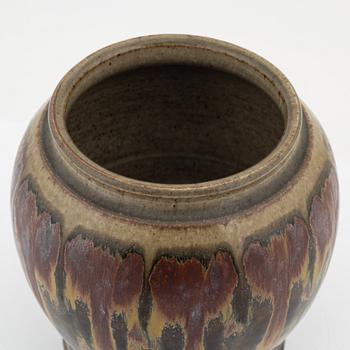 Rolf Palm, a stoneware vase, Mölle.