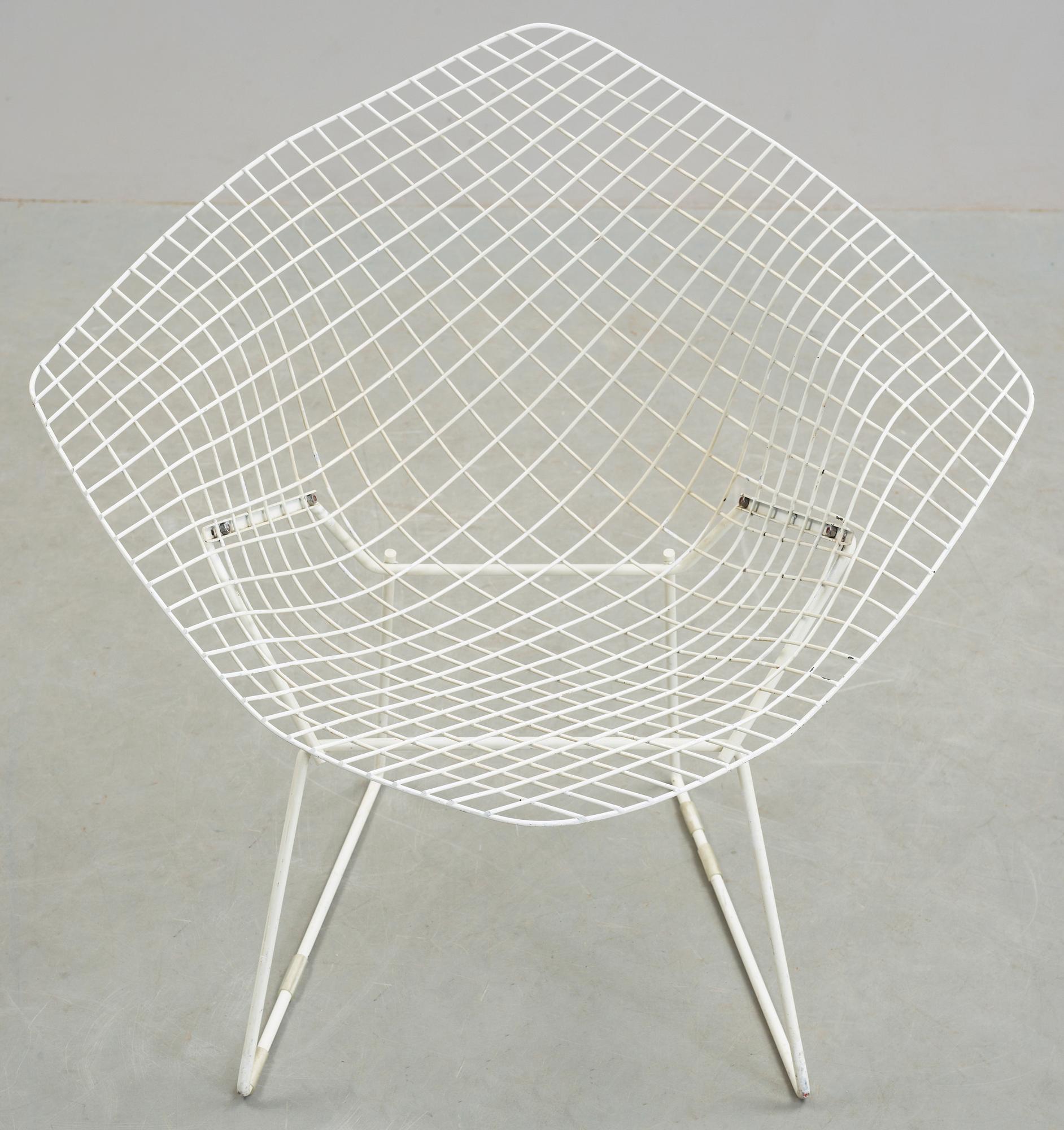 FÅTÖLJ, "Diamond Chair", Harry Bertoia, 1960-tal.