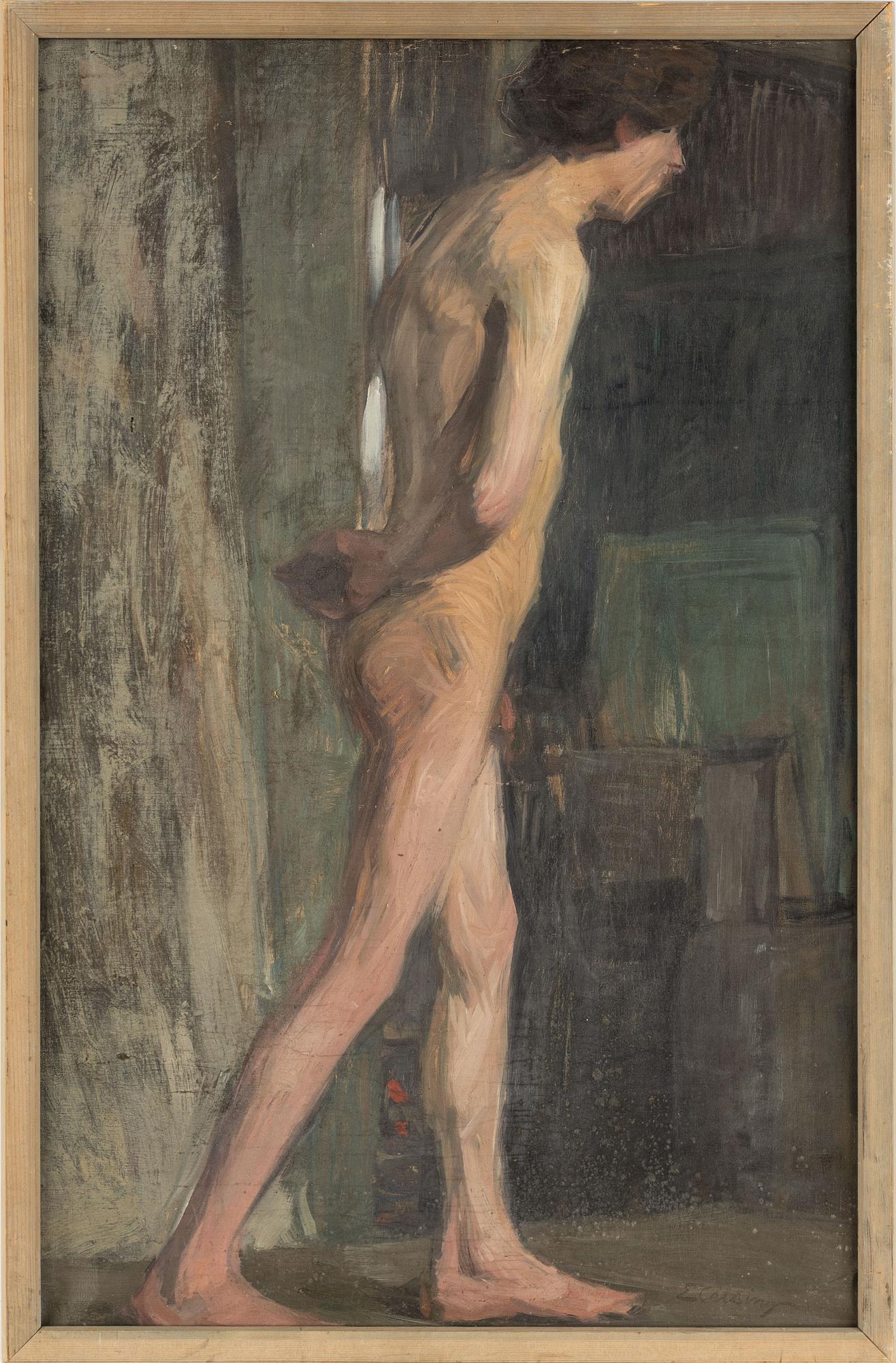 Elsa Backlund Celsing, oil on canvas, signed.