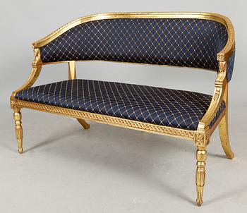 SALONGSSOFFA, empirestil, 1900-talets andra hälft.