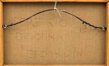 PORFIRIO DIDONNA, oil on canvas signed and dated 1978.