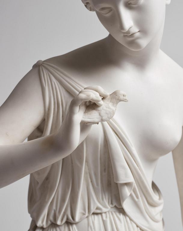 Rudolf (Ridolfo) Schadow, The Girl with Doves.
