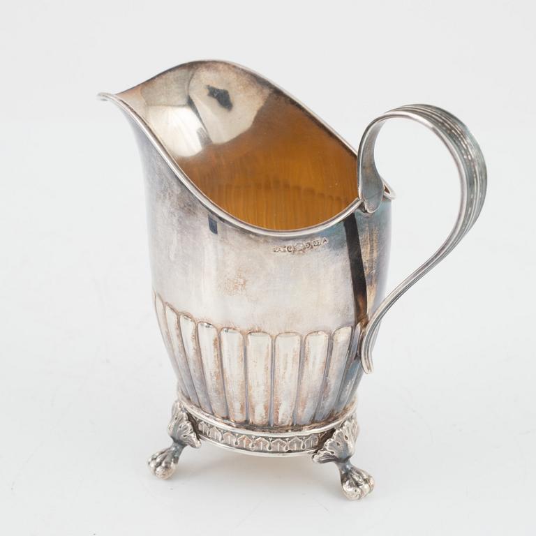 Kaffeservis, 3 delar, silver, gustaviansk stil, GAB, Stockholm, 1916.