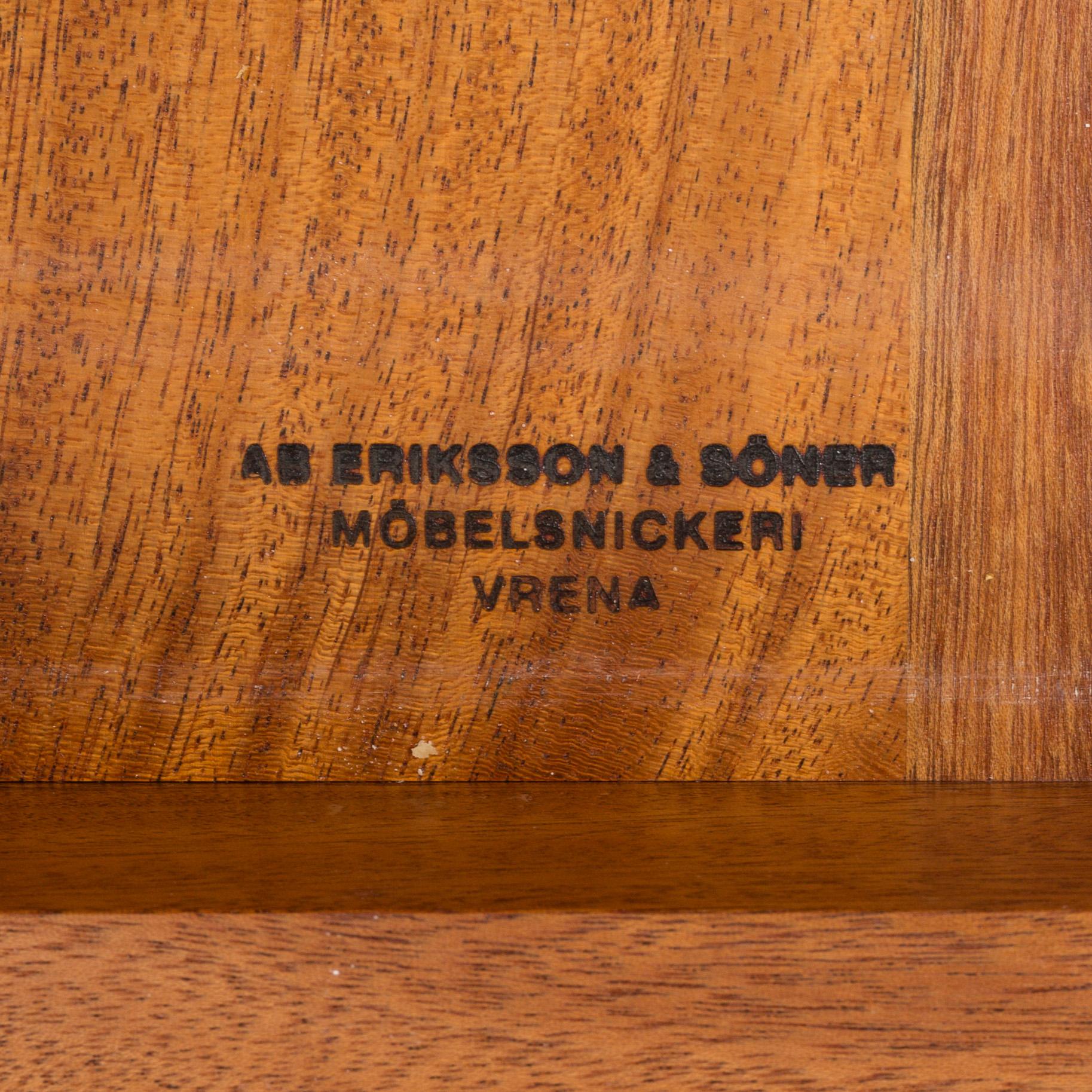 JOSEF FRANK, a model 771 mahogany dining table, Svenskt Tenn.