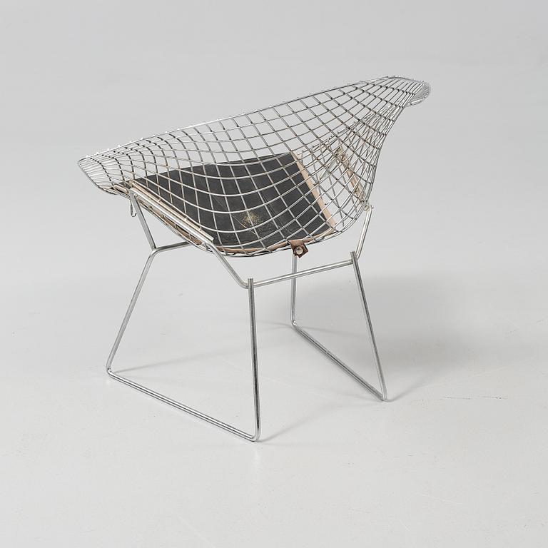 FÅTÖLJ, "Diamond Chair", Harry Bertoia, 1900-talets andra hälft.