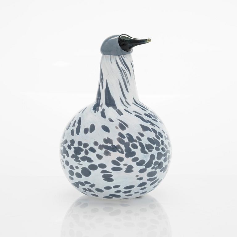 Oiva Toikka, An annual bird and egg 2013, 'Mistle Trush', signed O. Toikka Nuutajärvi 2013.