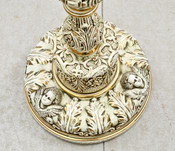 PIEDESTAL, flintgods, Capodimonte, Italien, 1900-talets andra hälft.