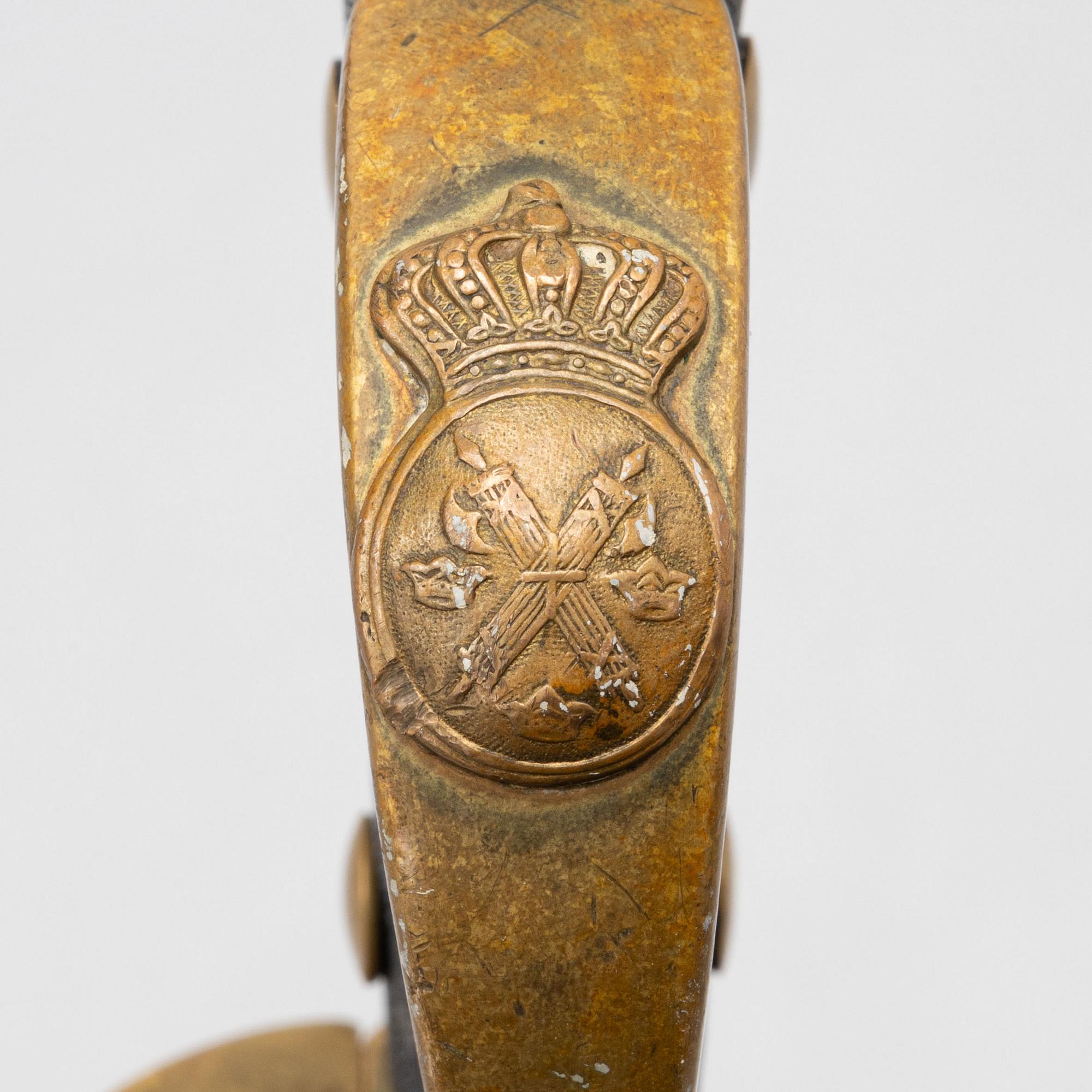 Police badge, Swedish, early 20th century.