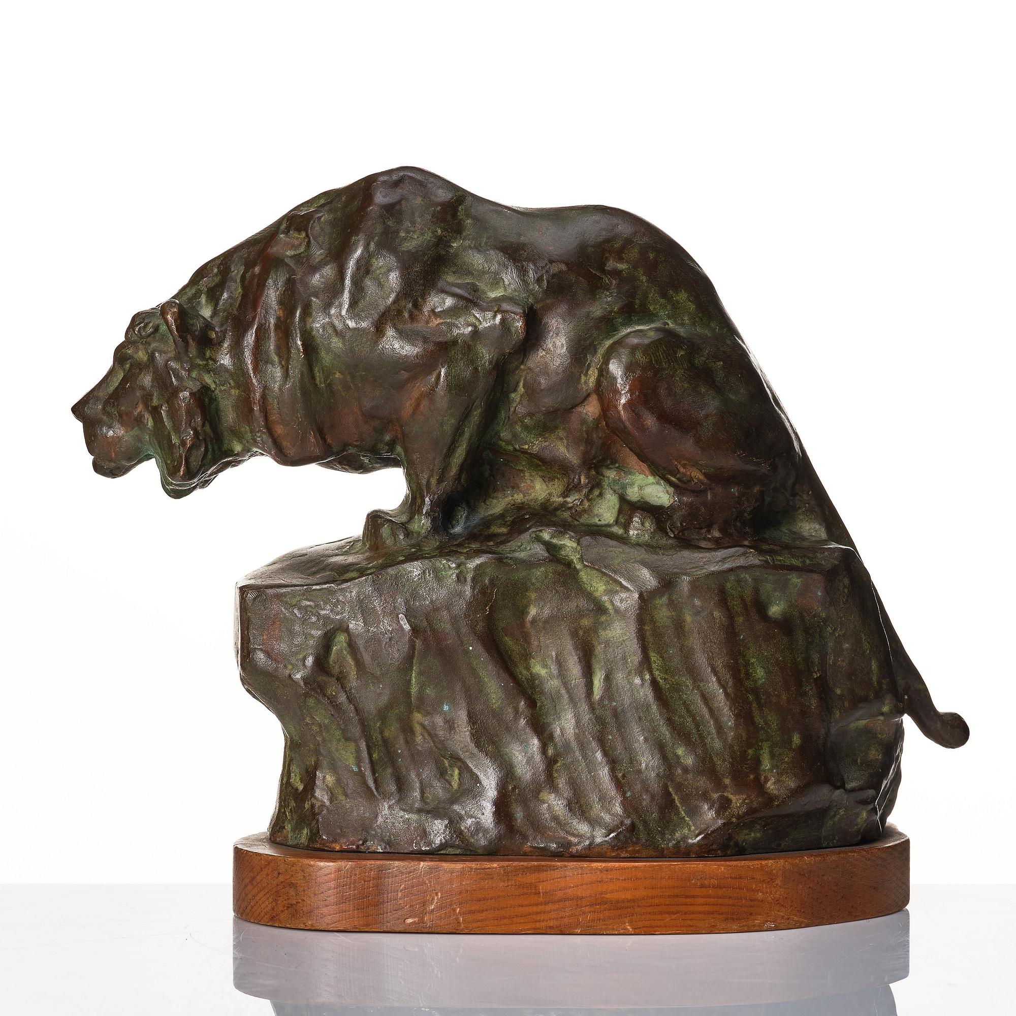 Johan Axel Wetterlund, Mountain lion.