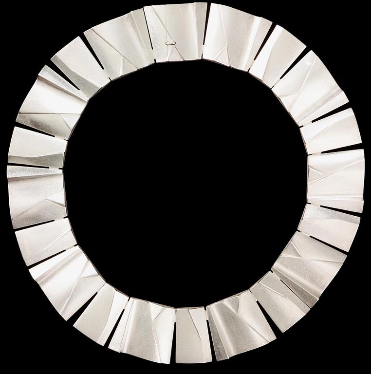 Björn Weckström, BJÖRN WECKSTRÖM, collier "Telone", Lapponia, Finland 2002, sterling.