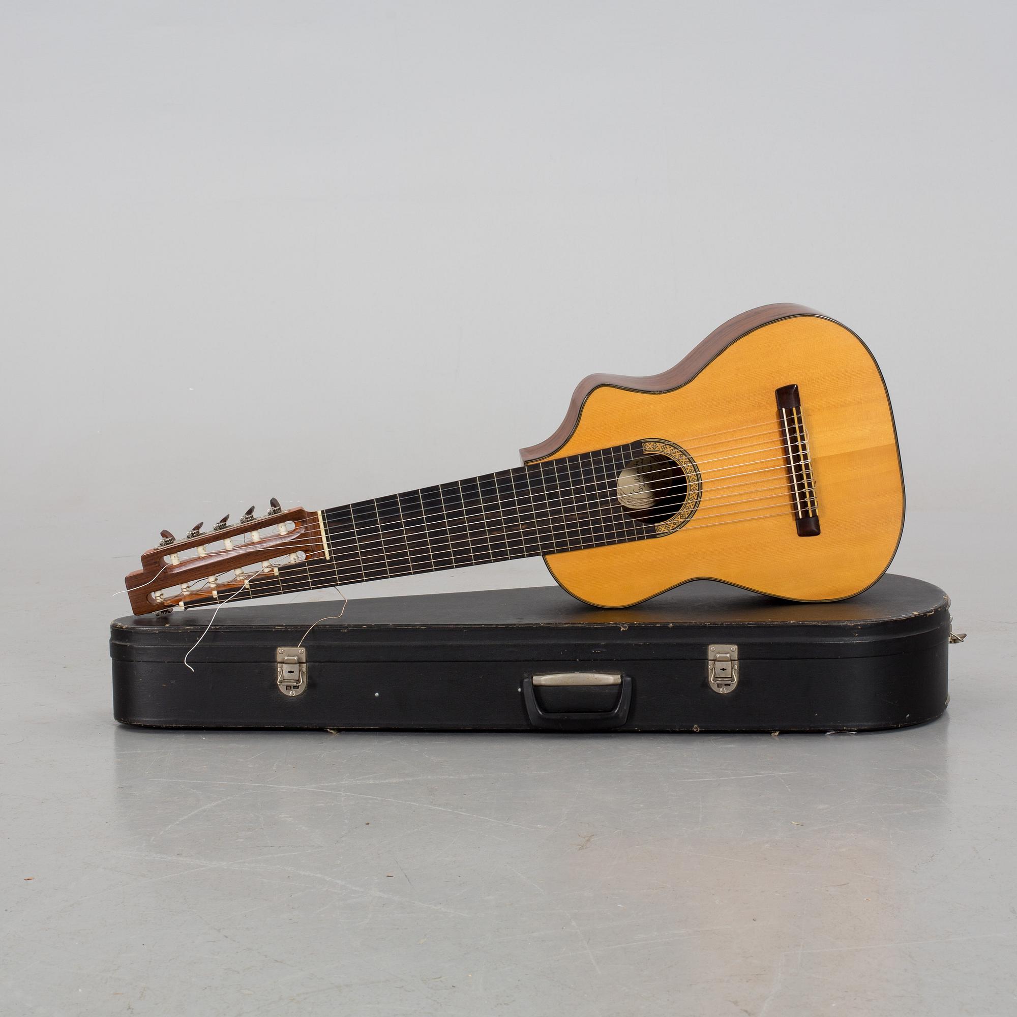 ALTO GUITAR, GEORG BOLIN, 11 STRINGS, 1981.