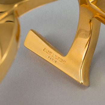 BRACELET, "Monogram Cuff", Yves Saint Laurent.