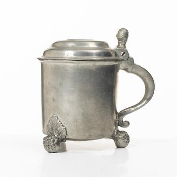Dryckeskanna av Zadoch Bergenholtz, Vimmerby, 1799.