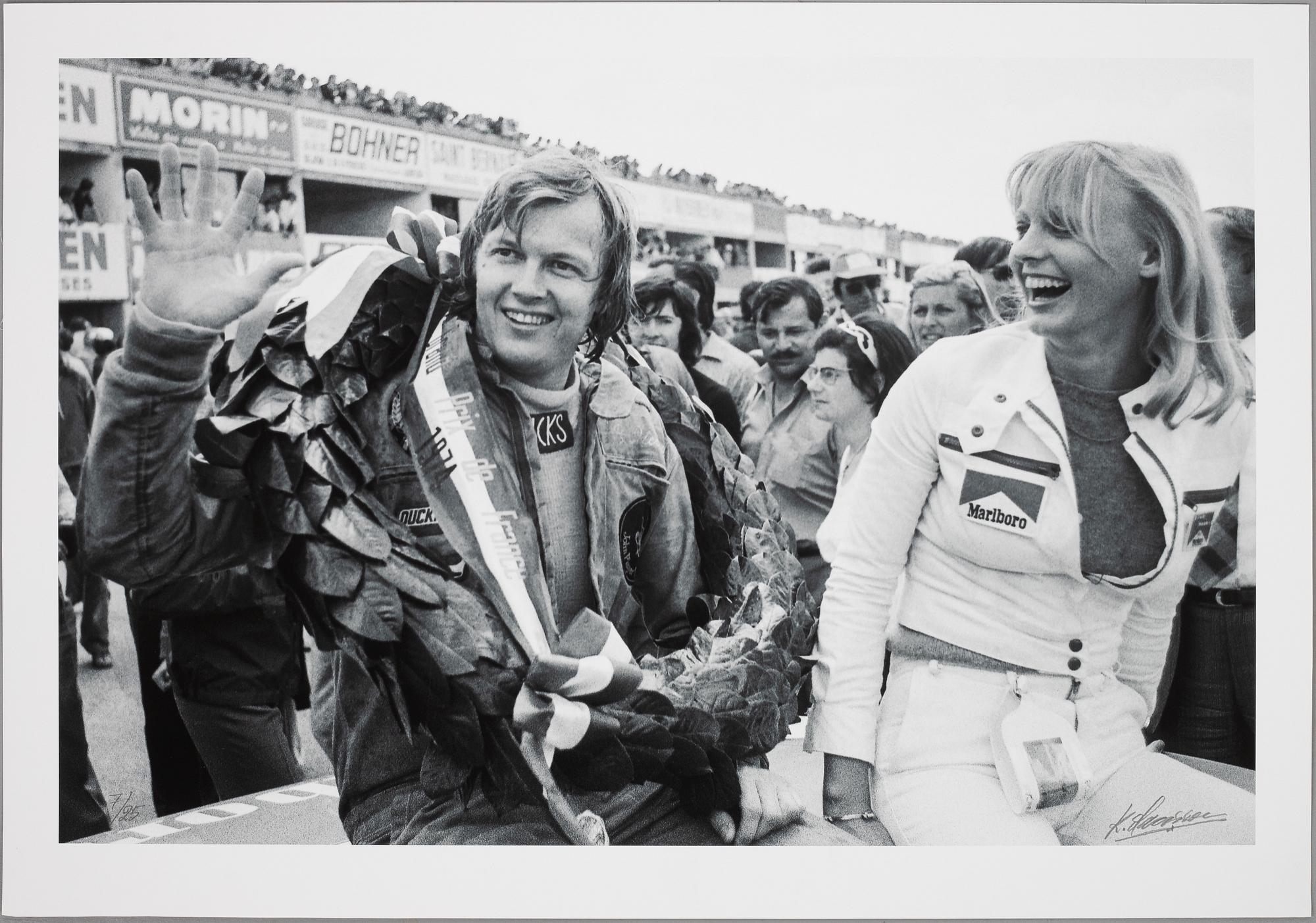 Kenneth Olausson,  "Ronnie Petersons ärevarv i Dijon 1974".