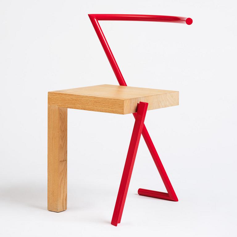 Sigurdur Gustafsson, a “Tango” chair, ed. 35/99, Källemo, Värnamo, post 1998.