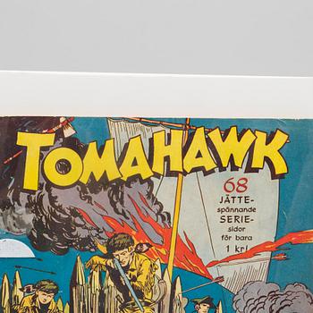 TOMAHAWK, comic book, no 1 from 1951.