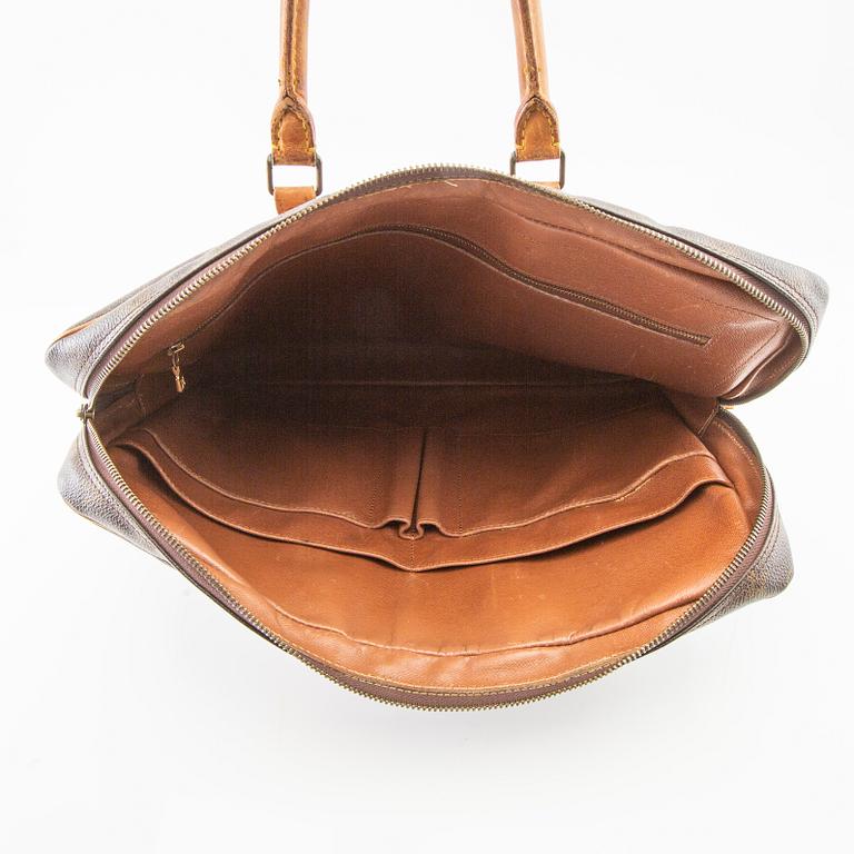 Louis Vuitton, "Porte-Documents Voyage", briefcase, box and dustbag.
