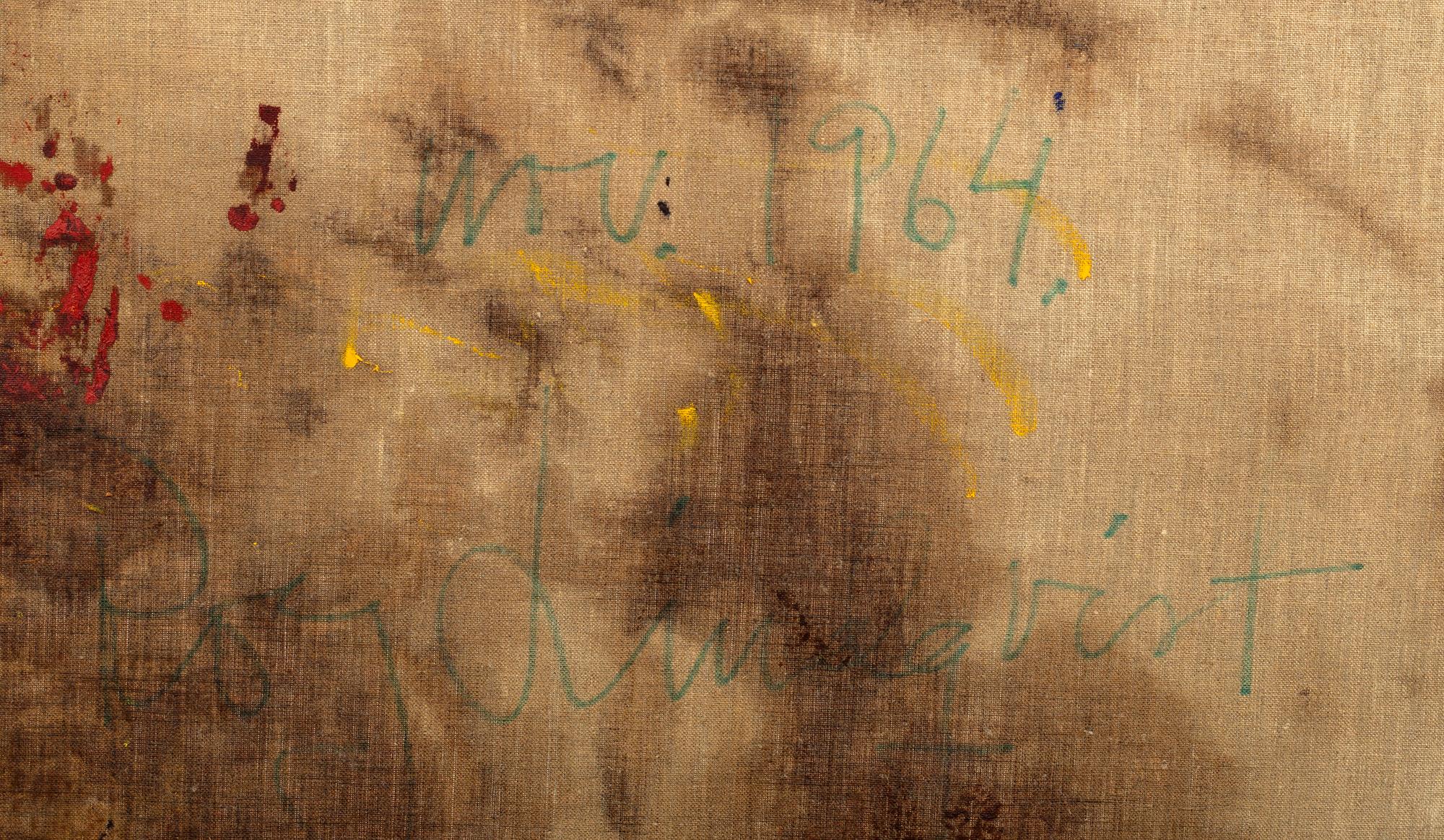 ROY LINDQUIST, olja på duk, signerad och daterad nov 1964.