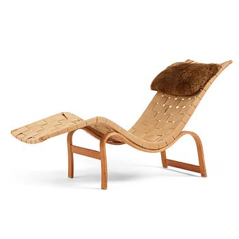 385. Bruno Mathsson, a birch and beech 'Liggstol nr 36' lounge chair, Firma Karl Mathsson Värnamo Sweden 1941.