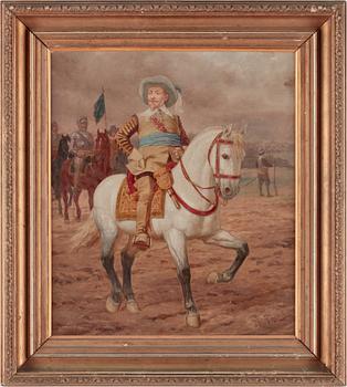 THORVALD RASMUSSEN, olja på duk, signerad.