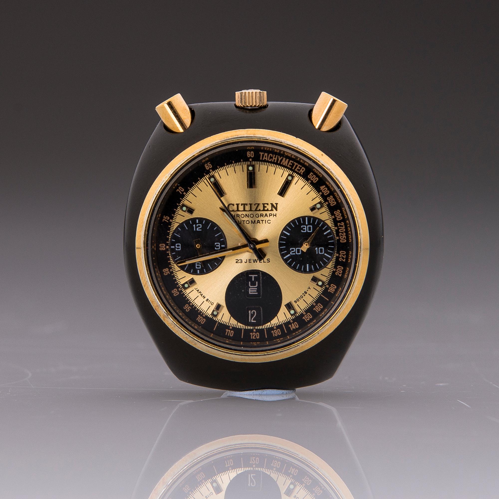 Citizen bullhead 8110a chronograph flyback cheap