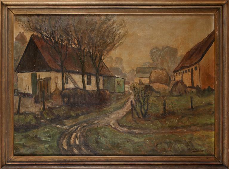 FRODE ANDERSEN, olja på duk, signerad.