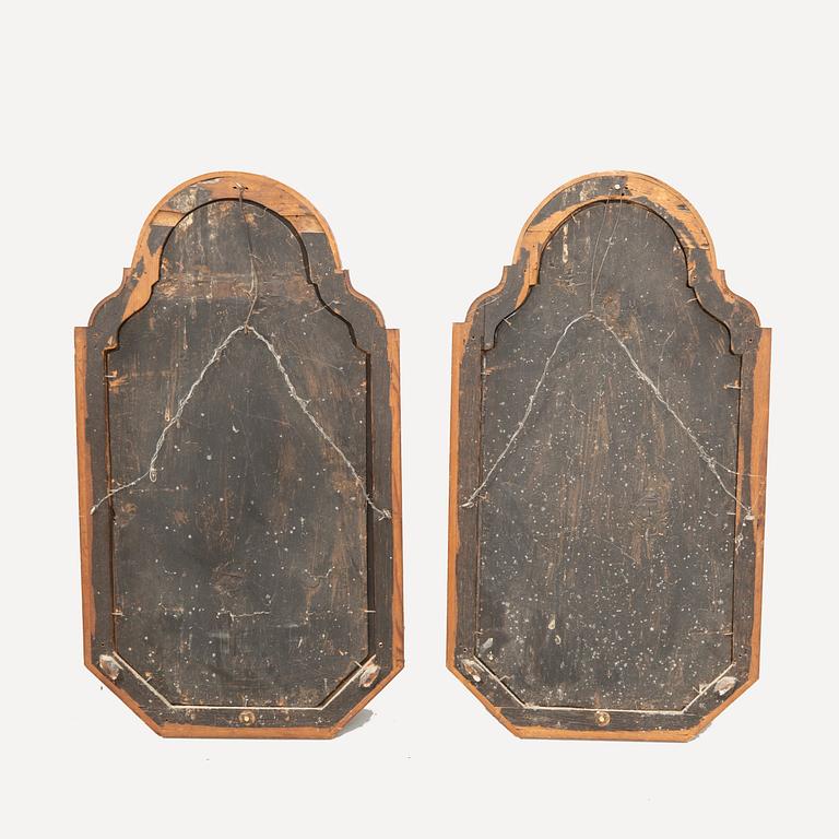 Wall sconces, 1 pair, Northern Europe, mid-18th century.