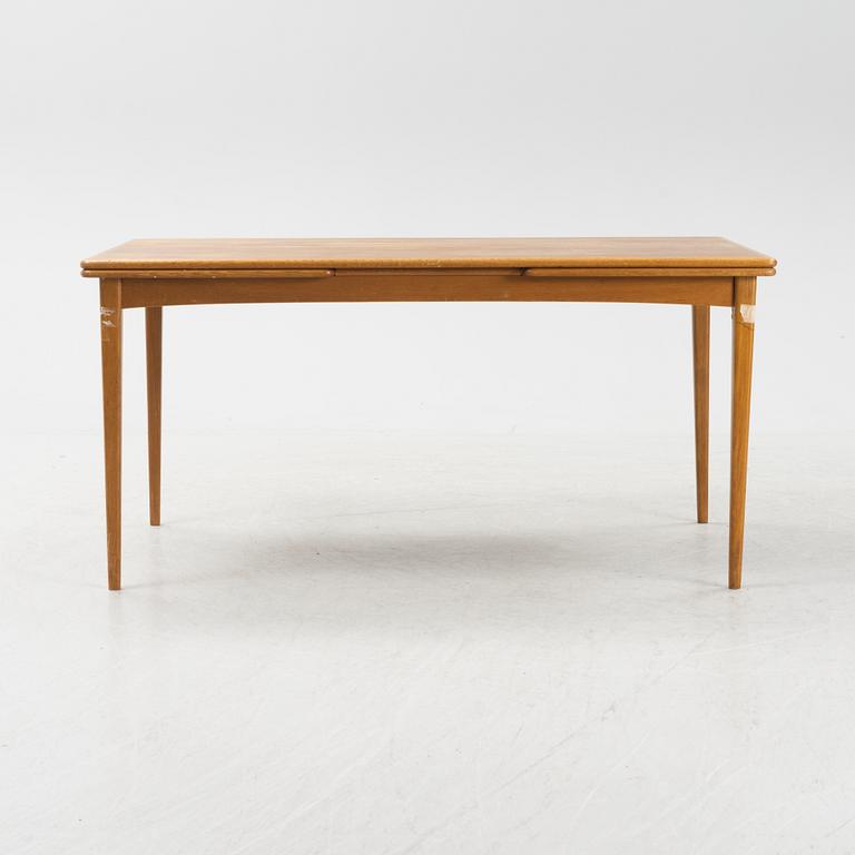 A 7-piece teak dining group, 1960's.