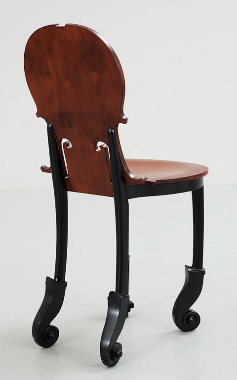 A Fernandez Arman chair, nr 4/50,