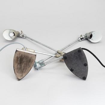 Bordslampor, 2 st, 1900-talets senare hälft.