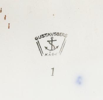 TAKAMPEL, porslin, Kåge, Gustavsberg, 1900-talets första hälft.