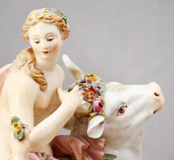 FIGURINGRUPP, porslin, Meissen, 1900-tal.