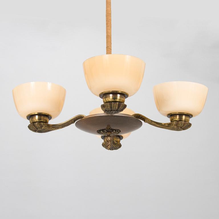 Paavo Tynell, a 1930's '1376/4' chandelier for Taito.