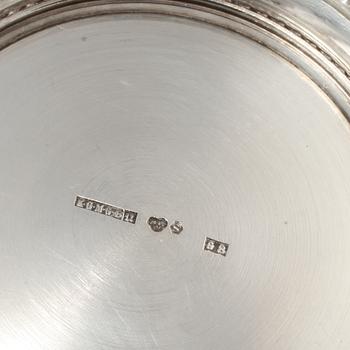 PARTI SILVER, 4 delar, Sverige, 1900-talets första hälft. Vikt 670 g.