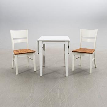 Bengt & Britt-Marie Troedsson, dining group 3 pieces, manufactured by Troeds in Bjärnum.