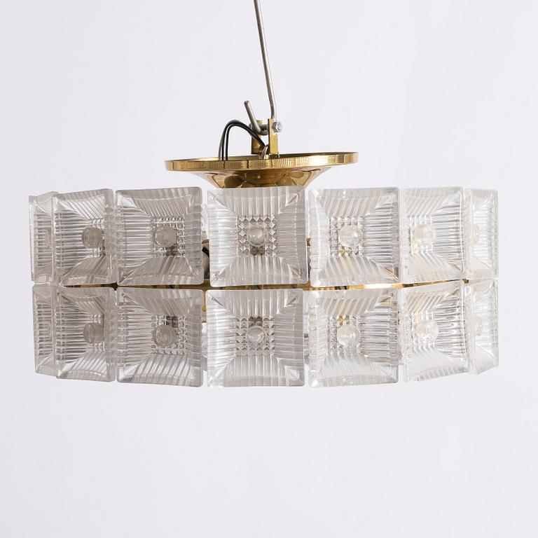 Carl Fagerlund, taklampa, Orrefors, 1900-talets andra hälft.