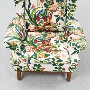 Ragnar Helsén, fåtölj, "Oxford", modell 3543, Firma Svenskt Tenn/Stjernmöbler.