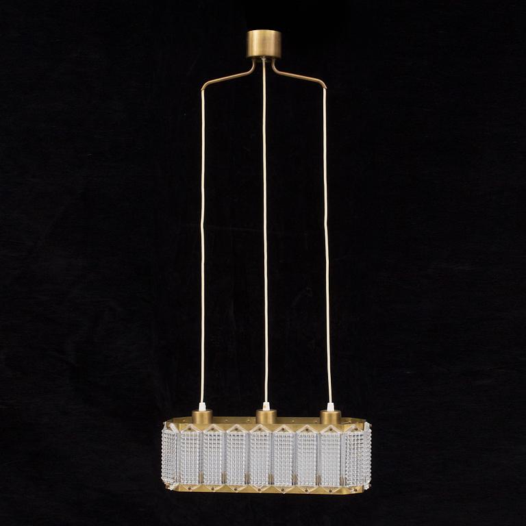 TAKLAMPA, 1900-talets mitt. Höjd ca 115 cm.