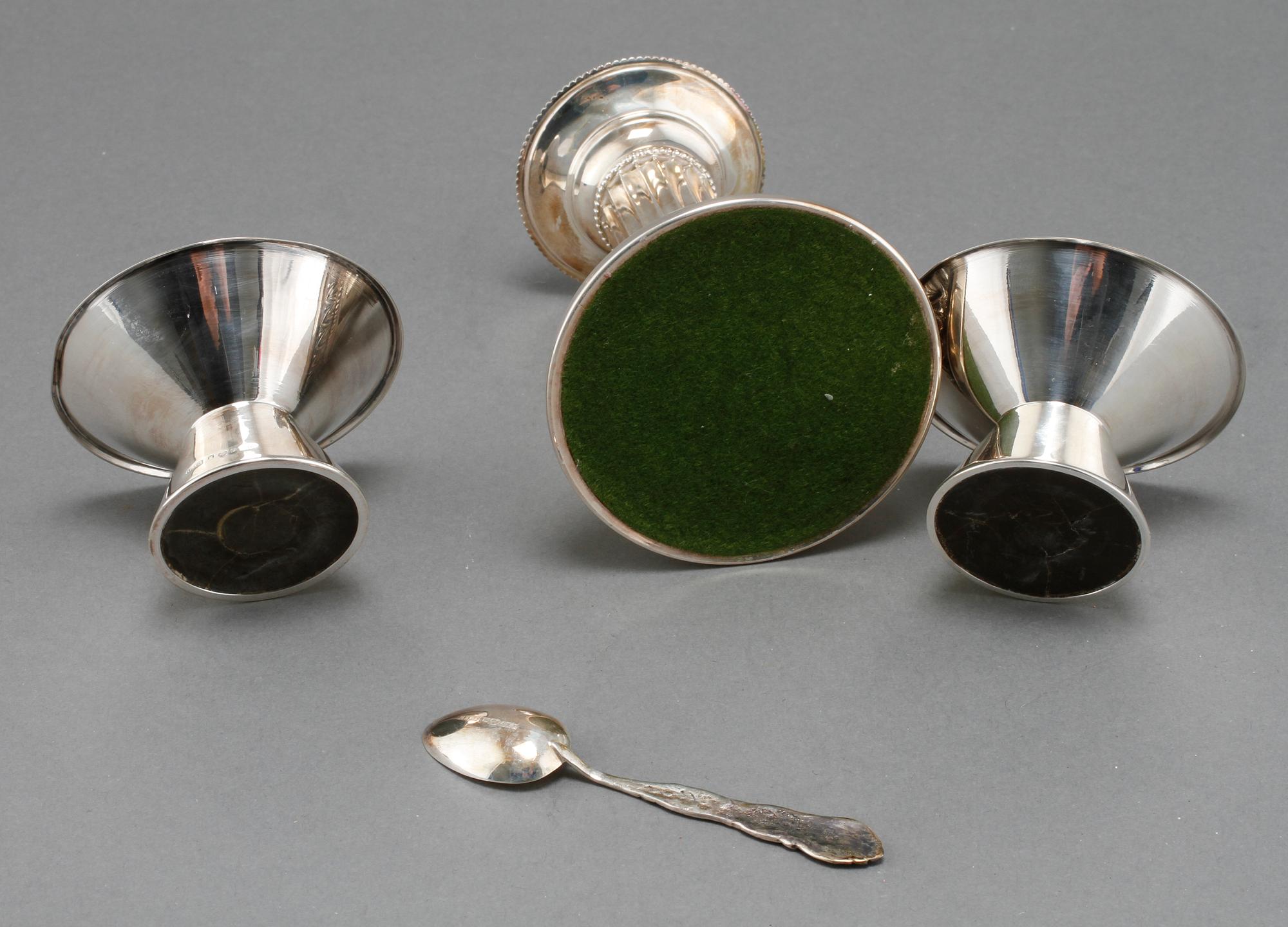 PARTI SILVER, 17 delar, bland annat Svedboms Guldsmeds Ab, Vetlanda, 1900-tal.