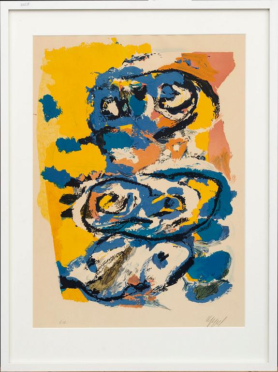 KAREL APPEL, lithograph in colours signed and numbered EA.