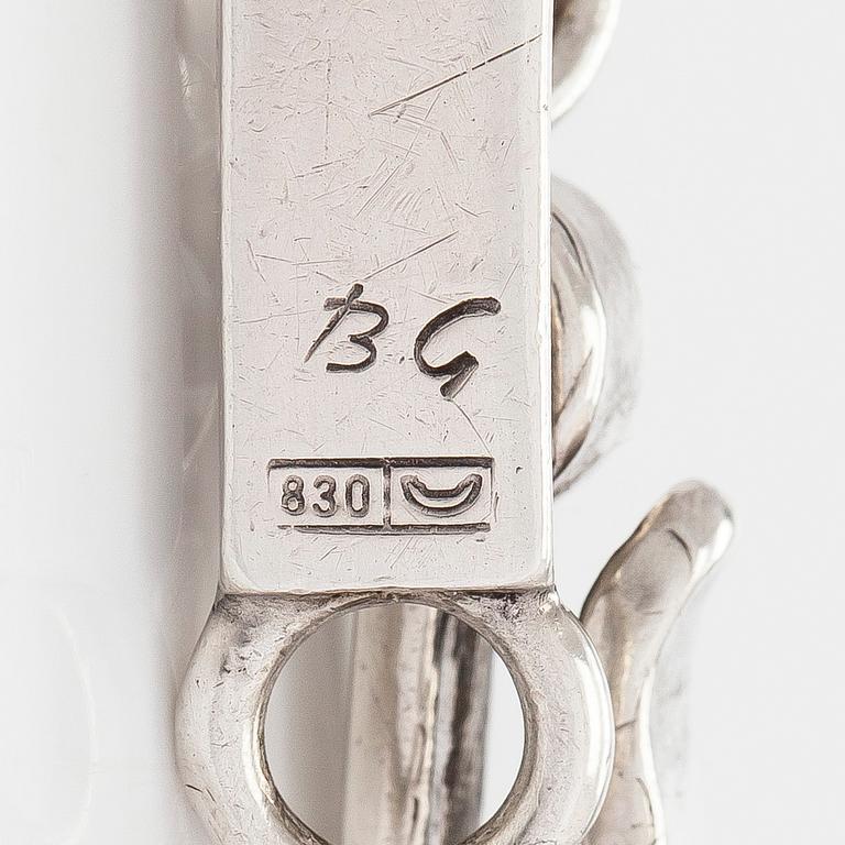 Bertel Gardberg, armband, silver, Helsingfors.