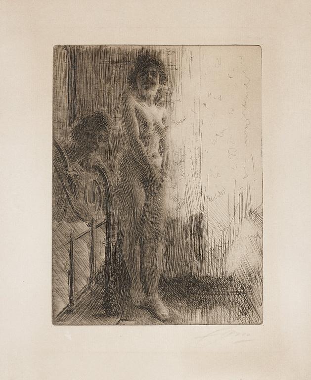 Anders Zorn, "Dark corner".