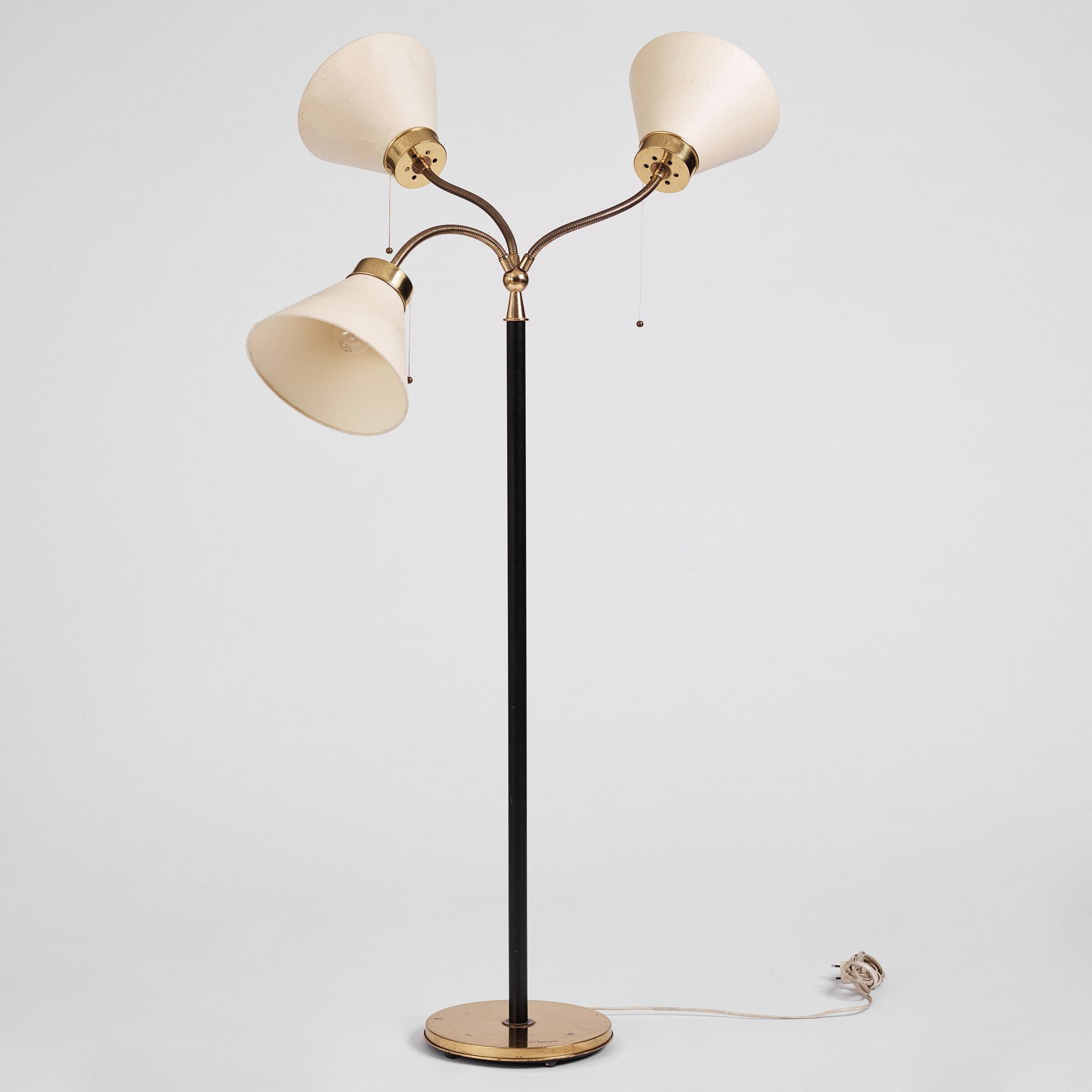 Josef Frank, a floor lamp model "2431", Firma Svenskt Tenn, 1960s-70s.